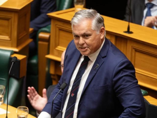 Police Minister Mark Mitchell spoke on behalf of the Justice Minister during the third reading...