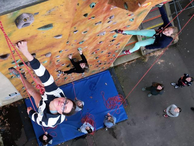 Otago Girls’ High School students (from left)  Julia Hodgson, 14, Holly Seal, 15, and Arlia...