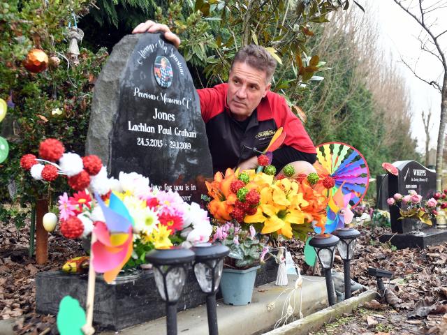 Paul Jones is still waiting for answers about the death of his son Lachie. PHOTO: STEPHEN JAQUIERY
