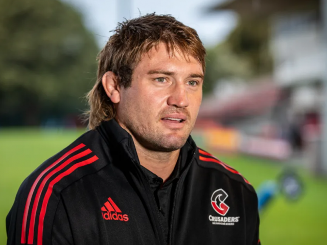 Im stoked: Blackadder sticking with Crusaders