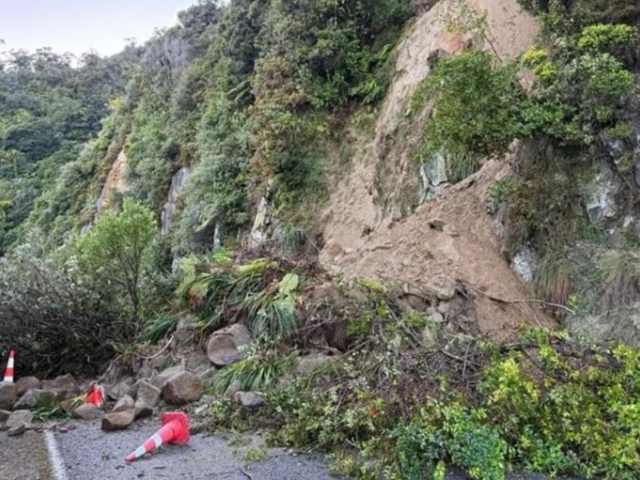 State Highway 6, between Lower Buller Gorge and Punakaiki, was closed overnight because of a slip...