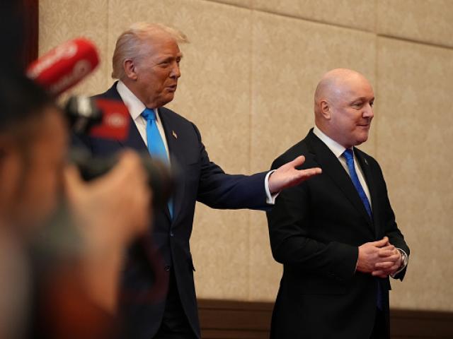 President Trump and Christopher Luxon. PHOTO: GETTY IMAGES
