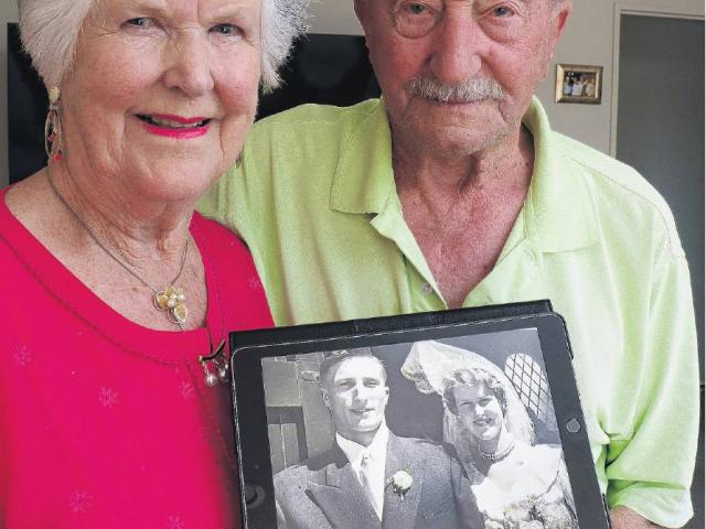 Sid and Jan Dyer celebrated 70 years of marriage this week. PHOTO: JOHN COSGROVE