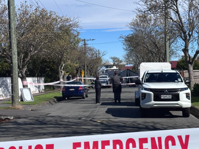 Police were called to a property in Hoani St, Northcote, earlier this month. Photo: RNZ 