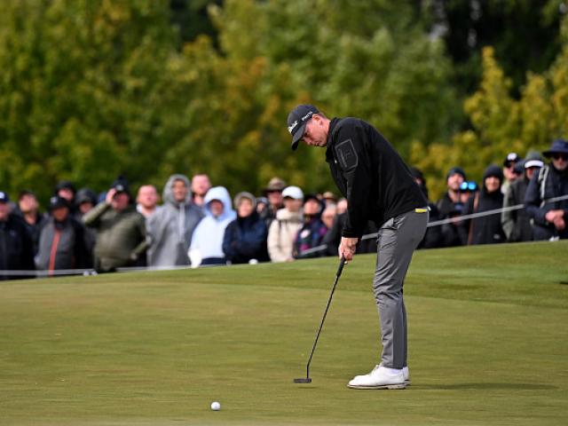 Daniel Hillier makes a putt on his way to winning the New Zealand Open. Photo: Getty Images