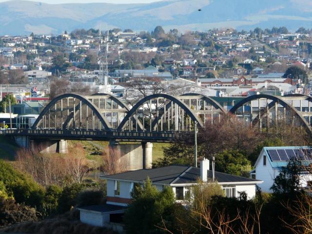 Inspections of Balclutha's SH1 bridge will begin on Monday evening. File photo