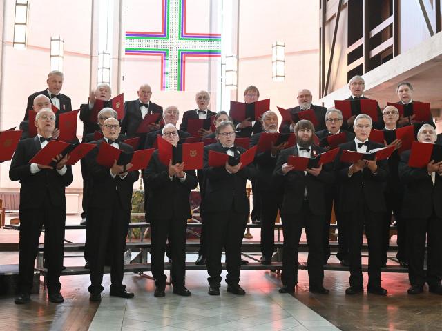 Royal Dunedin Male Choir pictured last year. PHOTO: LINDA ROBERTSON