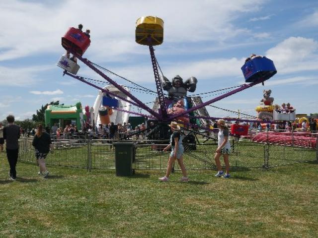 Round and round...A ride at the 2018 Brighton Gala Day. PHOTO: THE STAR FILES