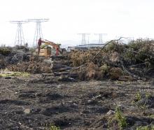 The trees and shrubs cleared from the former Sockburn Service Centre site were causing security...