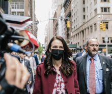 Prime Minister Jacinda Ardern in New York at the start of the US trade mission. Photo: Pool /...