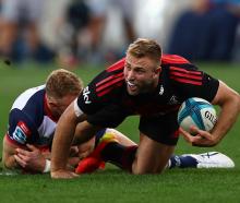 Braydon Ennor will start at centre in his 50th game for the Crusaders on Friday night. Photo:...