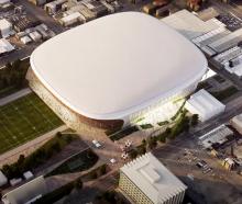 The planned Christchurch multi use arena. Image: Supplied