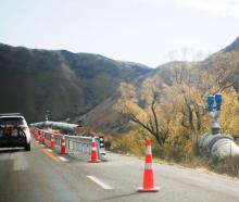Work to move a section of the Kurow-Duntroon Irrigation pipeline below road level being completed...