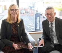 Otago Community Trust chief executive Barbara Bridger and chairman Diccon Sim at the trust’s...