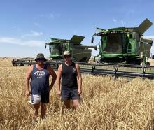 Patrick Suddaby, of Ranfurly, (left) and Tyson Adams, of Tapanui, are in Uzbekistan driving...