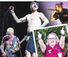 The news the Red Hot Chili Peppers, featuring guitarist Flea and vocalist Anthony Kiedis, and...
