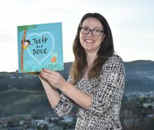 Dunedin author Emma Wood and her children’s book Tulip and Doug: A Spud-Tacular Friendship Story,...