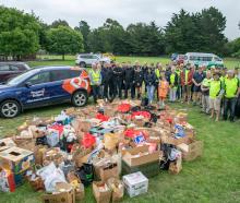 People in North Canterbury always step up to support the annual Toot for Tucker appeal. Photo:...