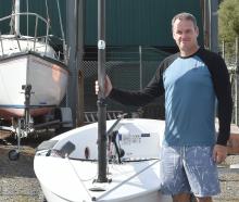 Richard Hawkins became the first person from Otago to win the national Finn title in Lyttelton at...