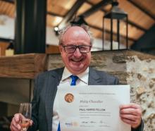 Scene’s chief news hound Philip ‘Scoop’ Chandler has been presented a Paul Harris Fellowship by...