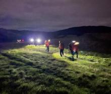 The group of five teens were rescued after quickly alerting emergency services. Photo: NZ Police 