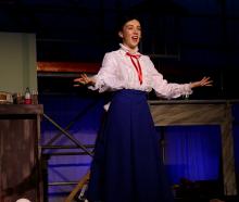 The final dress rehearsal for 'Mary Poppins'.