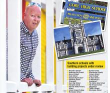 Warrington School principal Jeff Burrow was "left hanging" after his school’s new build was put...