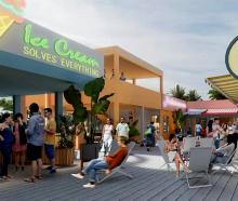 An artist's Impression of the 'Pierside' development at Brighton Mall. Image: Supplied