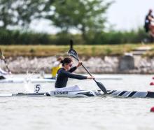 New Zealand canoe sprint paddler Aimee Fisher. Photo: Getty Images
