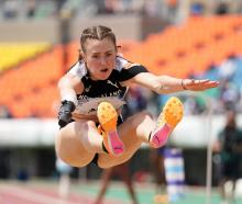 Anna Grimaldi wins silver in the long jump at the Para Athletics World Championships in Kobe...