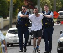 Nathen Parry made extensive threats to police and others after his arrest. PHOTO: GREGOR RICHARDSON
