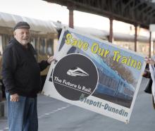 Save Our Trains Ōtepoti-Dunedin organisers Dave Macpherson and Alenna McLean are calling on the...