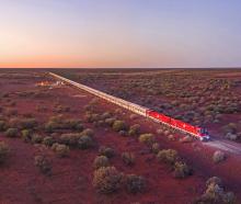 The Ghan makes its way across the Outback. PHOTOS: SUPPLIED
