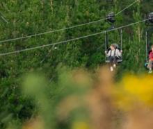 Christchurch Adventure Park's new ride 'The Rush'. Photo: Christchurch Adventure Park