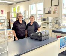 Lynn Meder, left, and Chrissie Fairbrass were employed by Libelle to run the Darfield High School...