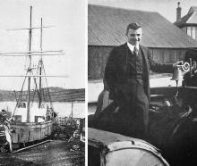 Iceland is readied for its expedition to North Pole. Right: Grettir Algarsson. — Otago Witness, 2...
