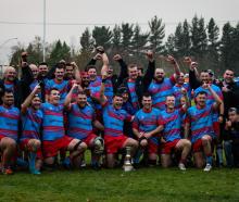 Southern Region celebrate winning the Topp Cup last season. PHOTO: SUPPLIED
