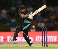 Hayley Jensen at the ICC Women's T20 World Cup tournament in 2023. Photo: Getty Images 