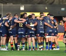 The Highlanders are struggling on the field but appear to be a tight unit. PHOTO: GREGOR RICHARDSON