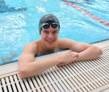 Neo Salomonsson broke a national age group record in the 100m butterfly at the Aquagym Challenge...