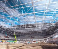 One New Zealand Stadium at Te Kaha remains on track to open in April next year. Photo:...
