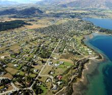 A view of the Peninsula Bay subdivision looking back towards the Wanaka township. PHOTO: ARCHIVE