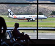 Direct international flights return to Dunedin Airport tomorrow. PHOTO: PETER MCINTOSH
