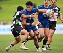 Christian Lio-Willie of Otago in action in this 2023 file photo. Photo: Getty Images