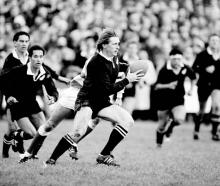 Stu Wilson in action against the South of Scotland in 1983. Photo: Getty Images