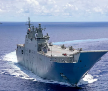 HMAS Canberra. Photo: Department of Defence