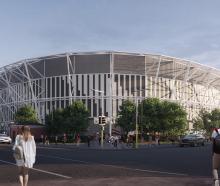 One New Zealand Stadium is due to open in April next year. Photo: CCC