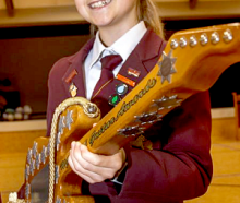 It was straight back to school for Cleo Fitzgerald after winning the junior vocal solo and junior...