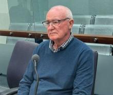 Former Rotorua top cop John Dewar in the Hamilton District Court today when he was jailed for 26...