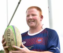 Veteran loose forward Dave McNeill will bring up 300 games for the West Taieri Pigs today. PHOTO:...